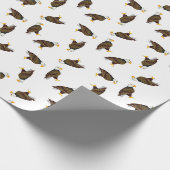 Cadeau Papier en bois d'Eagle d'insigne (Coin)