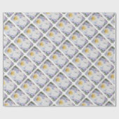 CADEAU PAPIER EN BOUILLOIRE BLANC PANSY (Plat)