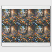 Cadeau Papier Enchanté Enchanté Forêt Sunrise Matte (Plat)