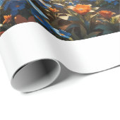 Cadeau Papier Enchanté Enchanté Forêt Sunrise Matte (Coin rond)