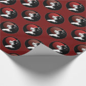 Cadeau Papier enroué enroué de chien de traîneau de chiot (Coin)