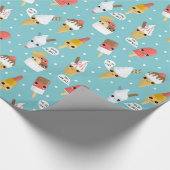 Cadeau Papier enveloppant de crème glacée (Coin)