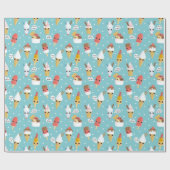 Cadeau Papier enveloppant de crème glacée (Plat)