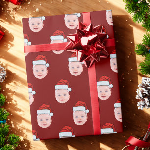 Cadeau Papier Enveloppant Du Père Noël, Enveloppement Cad