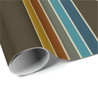 Cadeau Papier enveloppant en trois points - Brown