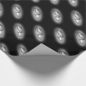 Cadeau Papier enveloppant éternité - noir (Coin)