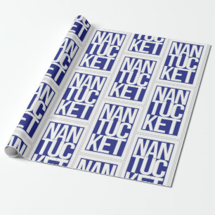 Cadeau Papier enveloppant nantucket