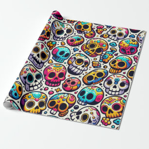 Cadeau Papier enveloppant pour Halloween...