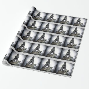 Cadeau Papier enveloppant Tour Eiffell Paris