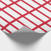 Cadeau Papier enveloppé avec Drapeau d'Angleterre, Royaum (Coin)
