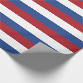 Cadeau Papier enveloppé avec Drapeau de Pays-Bas (Coin)