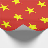 Cadeau Papier enveloppé avec Drapeau du Vietnam (Coin)