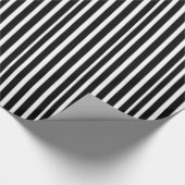 Cadeau Papier épais à broches noir et blanc (Coin)