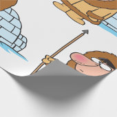 Cadeau Papier Eskimo Et Igloo