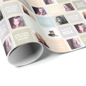 Cadeau Papier fait sur commande de photo d'enveloppe de (Coin rond)