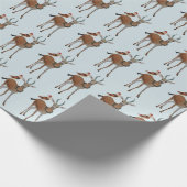 Cadeau Papier FESTIVE ANTELOPE & OWL (Coin)