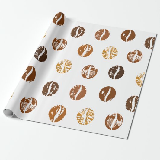 Cadeau Papier fèves de café (Déroulé)
