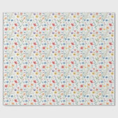 Cadeau 🌸 Papier Fleur sauvage Charming 🌸 (Plat)
