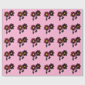 Cadeau Papier Fleurs à emballer (Plat)