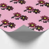 Cadeau Papier Fleurs à emballer (Coin)