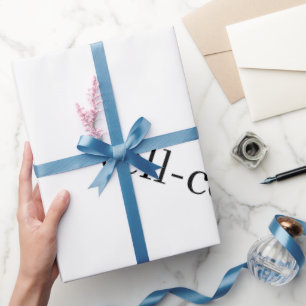 Cadeau Papier floral personnalisé 29 po x 6 pi, mat