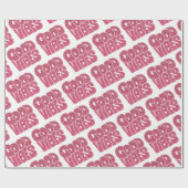 Cadeau Papier Good Vibes Wrapper (Plat)