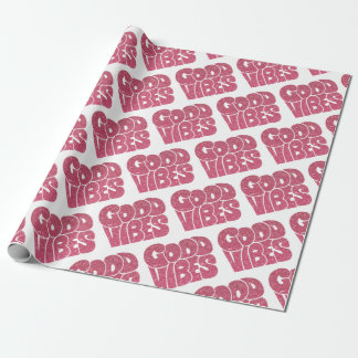 Cadeau Papier Good Vibes Wrapper