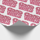 Cadeau Papier Good Vibes Wrapper (Coin)