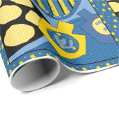 Cadeau Papier Hanoukka à frotter "Latkes de friture" (Coin rond)