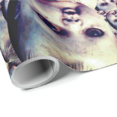 Cadeau Papier hanté enveloppant de dolly (Coin rond)