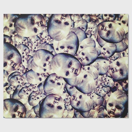 Cadeau Papier hanté enveloppant de dolly (Plat)