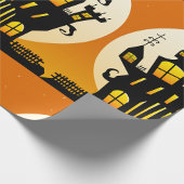 Cadeau Papier Hauné D'Enveloppement Maison Et Lune