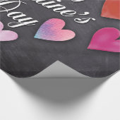 Cadeau Papier Heureuse Sainte-Valentin (Coin)