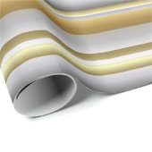 Cadeau Papier horizontal beige gris d'enveloppe de (Coin rond)