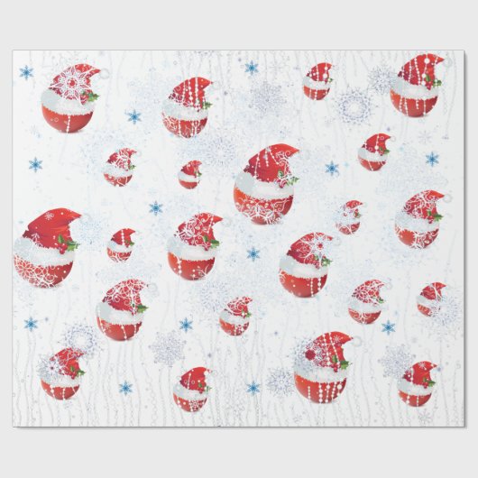 Cadeau Papier impressionnant de tomate de Noël (Plat)