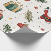 Cadeau Papier kadou Noël santa (Coin)