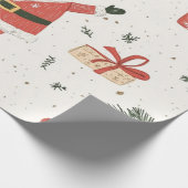 Cadeau Papier kadou Noël santa (Coin)
