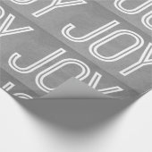 Cadeau Papier Kraft Joy Wrapping, Gris (Coin)