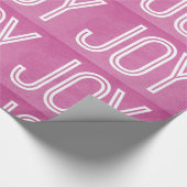 Cadeau Papier Kraft Joy Wrapping, rose (Coin)