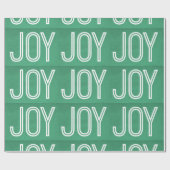 Cadeau Papier Kraft Joy Wrapping, Vert (Plat)