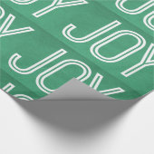 Cadeau Papier Kraft Joy Wrapping, Vert (Coin)