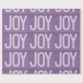 Cadeau Papier Kraft Joy Wrapping, violet (Plat)