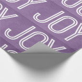 Cadeau Papier Kraft Joy Wrapping, violet (Coin)