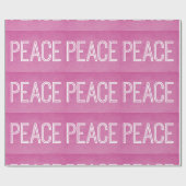 Cadeau Papier Kraft Love Wrapper, rose (Plat)