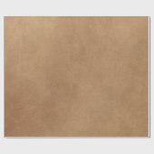 Cadeau Papier Kraft rustique Brown (Plat)