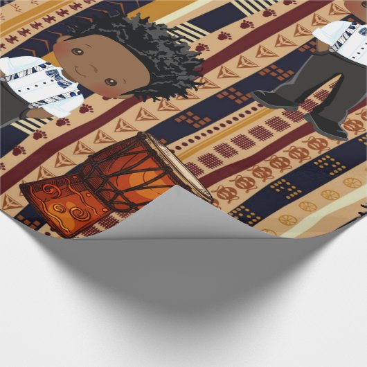Cadeau Papier Kwanza Wrapper (Coin)
