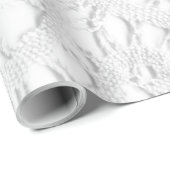 Cadeau Papier Lacy Doily (Coin rond)