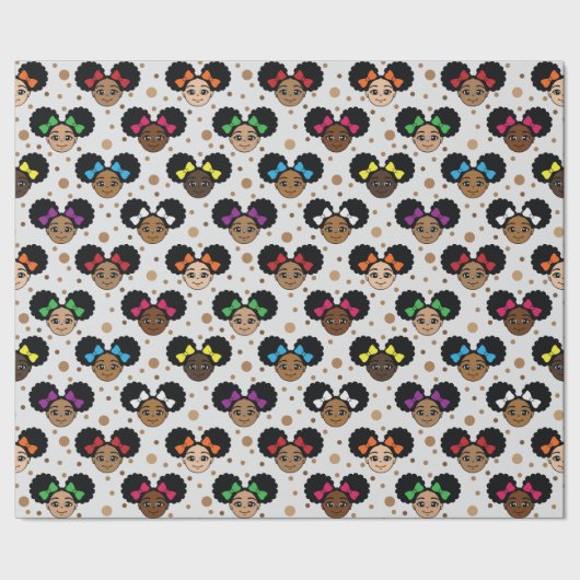 Cadeau Papier Magique Black Girl (Couture)