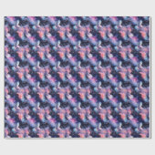 Cadeau Papier Marbre Arc-en-Ciel (Plat)