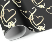 Cadeau Papier mariage (Coin rond)